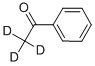 苯乙酮-D3, 17537-31-4, 结构式