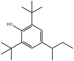 4-SEC-BUTYL-2,6-DI-TERT-BUTYLPHENOL Struktur