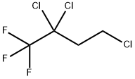 2,2,4-TRICHLORO-1,1,1-TRIFLUOROBUTANE 化学構造式