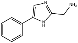 C-(5-PHENYL-1H-IMIDAZOL-2-YL)-METHYLAMINE Structure