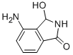 4-AMINO-3-HYDROXYISOINDOLIN-1-ONE 结构式