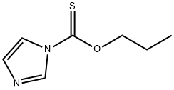 1H-Imidazole-1-carbothioic  acid,  O-propyl  ester,175538-78-0,结构式