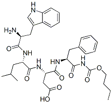 17554-05-1 butyloxycarbonyl-tryptophyl-leucyl-aspartyl-phenylalaninamide