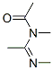 Acetamide, N-methyl-N-[1-(methylimino)ethyl]-, (Z)- (9CI) 结构式