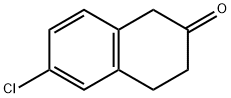 6-氯-3,4-二氢-1H-2-萘酮, 17556-18-2, 结构式