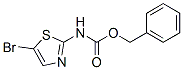 Carbamic  acid,  (5-bromo-2-thiazolyl)-,  phenylmethyl  ester  (9CI) 结构式