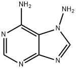 7H-Purine-6,7-diamine (9CI) 化学構造式