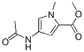 1H-Pyrrole-2-carboxylicacid,4-(acetylamino)-1-methyl-,methylester(9CI),175614-03-6,结构式