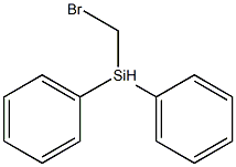 DIPHENYLMETHYLBROMOSILANE Structure