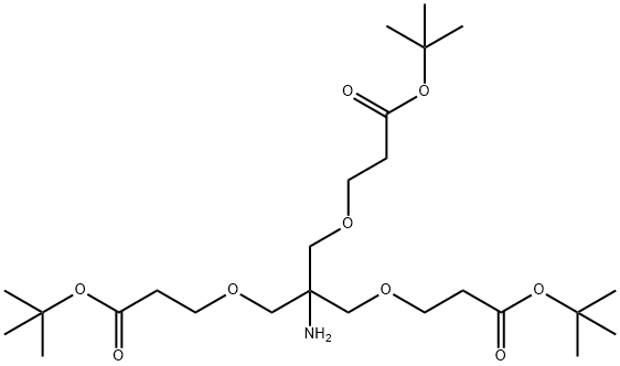 tert-butyl 3,3'-(2-aMino-2-((3-tert-butoxy-3-oxopropoxy)Methyl)propane-1,3-diyl)bis(oxy)dipropanoate
