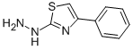 (4-PHENYL-THIAZOL-2-YL)-HYDRAZINE HYDROCHLORIDE, 17574-10-6, 结构式