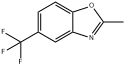 2-甲基-5-三氟甲基苯并噁唑 结构式