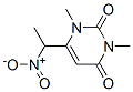 2,4(1H,3H)-Pyrimidinedione, 1,3-dimethyl-6-(1-nitroethyl)- (9CI) 结构式