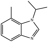 Benzimidazole, 1-isopropyl-7-methyl- (8CI) Structure