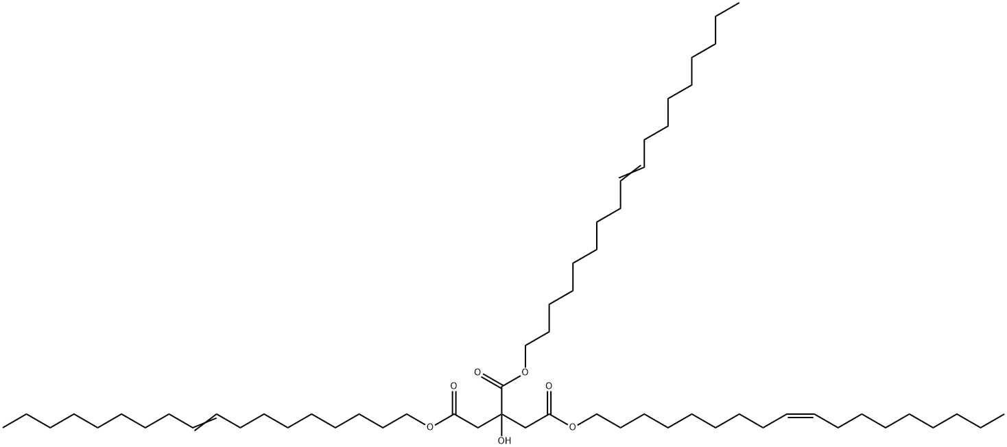 三油醇柠檬酸酯, 175831-77-3, 结构式