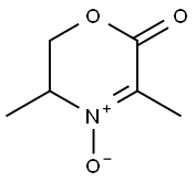 2H-1,4-Oxazin-2-one,5,6-dihydro-3,5-dimethyl-,4-oxide(9CI),175853-82-4,结构式