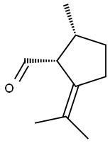 Cyclopentanecarboxaldehyde, 2-methyl-5-(1-methylethylidene)-, (1R-cis)- (9CI)|