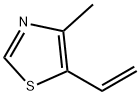 4-メチル-5-ビニルチアゾール 化学構造式