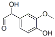 羟基(4-羟基-3-甲氧基苯基)乙醛, 17592-23-3, 结构式