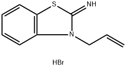 3-Allylbenzo[d]thiazol-2(3H)-imine hydrobromide Structure