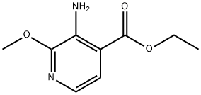 4-Pyridinecarboxylicacid,3-amino-2-methoxy-,ethylester(9CI),175965-77-2,结构式