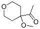 Ethanone, 1-(tetrahydro-4-methoxy-2H-pyran-4-yl)- (9CI) Structure