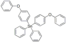 Bis(p-phenoxyphenyl)diphenylstannane Structure