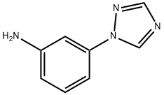 3-(1H-1,2,4-三唑-1-基)苯胺, 176032-78-3, 结构式