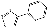 2-(4-1,2,3-THIADIAZOLYL)PYRIDINE Struktur