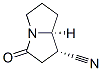 1H-Pyrrolizine-1-carbonitrile,hexahydro-3-oxo-,cis-(9CI) 化学構造式