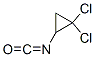 Cyclopropane, 1,1-dichloro-2-isocyanato- (9CI) Structure