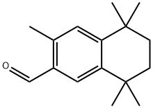 3,5,5,8,8-PENTAMETHYL-5,6,7,8-TETRAHYDRO-2-NAPHTHALENECARBOXALDEHYDE,17610-20-7,结构式