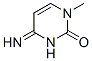 2(1H)-Pyrimidinone,3,4-dihydro-4-imino-1-methyl-,(Z)-(9CI) 结构式