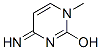 2-Pyrimidinol,1,4-dihydro-4-imino-1-methyl-,(E)-(9CI),176112-78-0,结构式