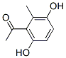 Ethanone, 1-(3,6-dihydroxy-2-methylphenyl)- (9CI) Structure