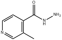 4-Pyridinecarboxylicacid,3-methyl-,hydrazide(9CI) Struktur