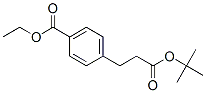 Benzenepropanoic acid, 4-(ethoxycarbonyl)-, 1,1-dimethylethyl ester (9CI)|