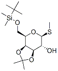 176211-59-9 .beta.-D-Galactopyranoside, methyl 6-O-(1,1-dimethylethyl)dimethylsilyl-3,4-O-(1-methylethylidene)-1-thio-