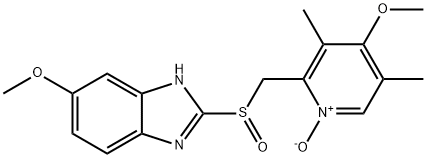 奥美拉唑 N-氧化物,176219-04-8,结构式