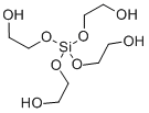 オルトけい酸テトラ(2-ヒドロキシエチル) 化学構造式