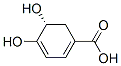 1,3-Cyclohexadiene-1-carboxylicacid,4,5-dihydroxy-,(R)-(9CI) Structure