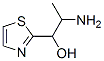 2-Thiazolemethanol,  -alpha--(1-aminoethyl)- Struktur