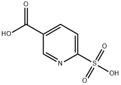 6-SULFONICOTINIC ACID Struktur