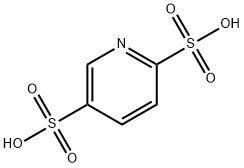 PYRIDINE-2,5-DISULFONIC ACID 化学構造式