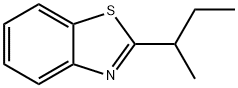 Benzothiazole, 2-(1-methylpropyl)- (9CI) 化学構造式