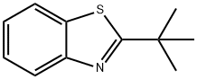 2-tert-ブチルベンゾチアゾール 化学構造式