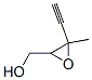 Oxiranemethanol,  3-ethynyl-3-methyl-  (9CI) Struktur