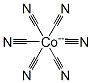 hexacyanocobaltate (III) Struktur