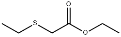 Acetic acid, (ethylthio)-, ethyl ester Struktur