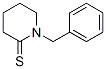 2-Piperidinethione,  1-(phenylmethyl)- 化学構造式